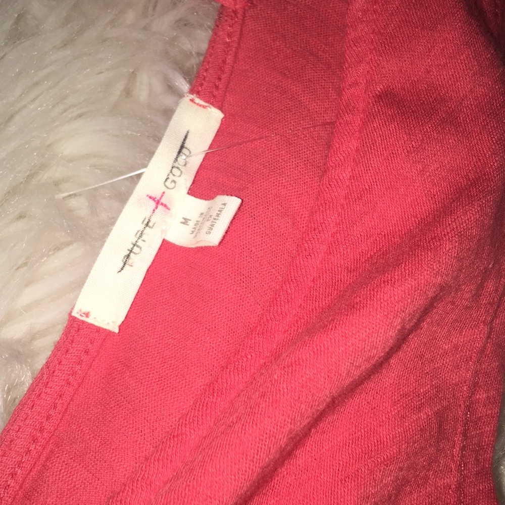 Antropologie pure + good v neck top sz m nwot - Picture 4 of 5